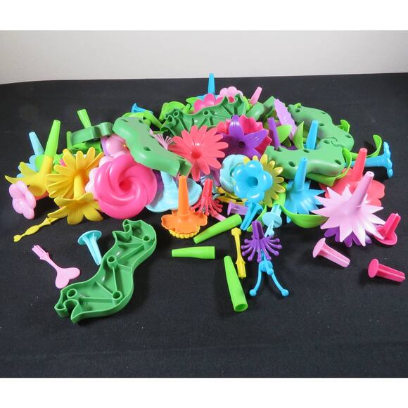 Children's Buildable Flower Toy Set - Educational STEM Garden Playset 133 PC - Picture 14 of 15